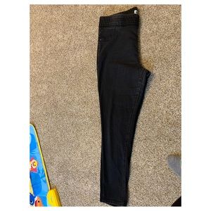 Old Navy Black Rockstar Skinny Jeggings 16 Short
